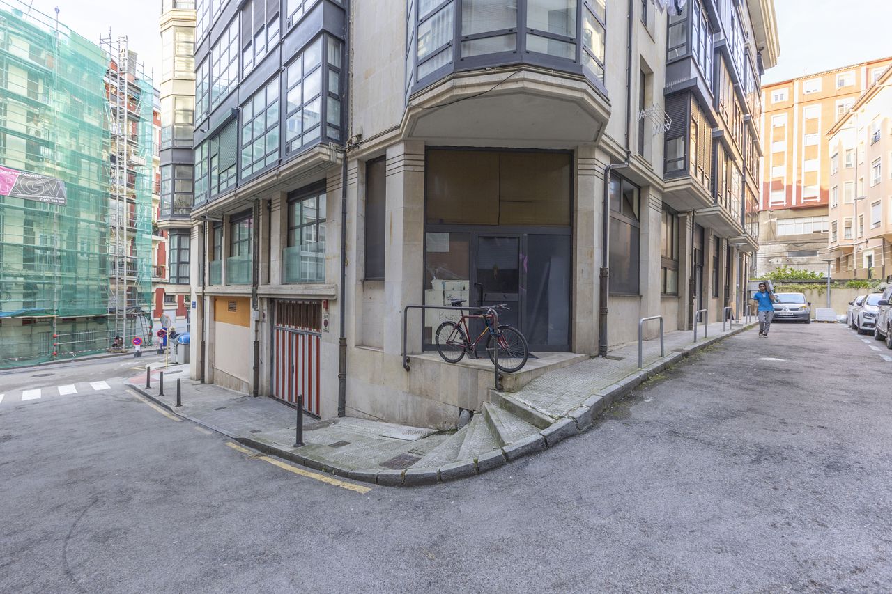 Esquina del edificio, estado actual